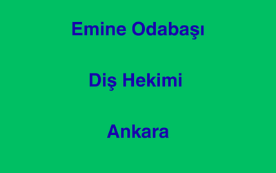 Emine Odabaşı